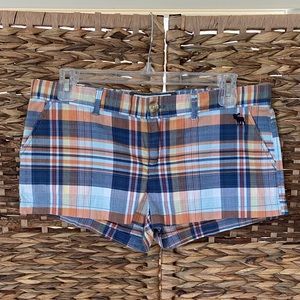 Abercrombie and Fitch Plaid Shorts